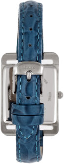 Marisol Zwitsers MOP horloge met leren band Blauw