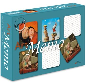 Marius van Dokkum Art Memo - Glimlach