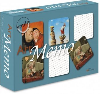 Marius van Dokkum Art Memo - Glimlach