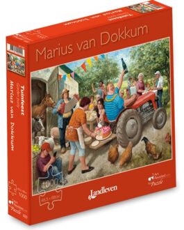 Marius van Dokkum Puzzel - Tuinfeest - 1000st.