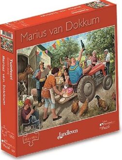Marius van Dokkum Puzzel - Tuinfeest - 1000st.
