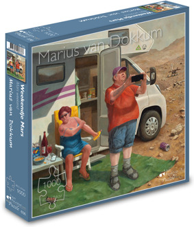 Marius Van Dokkum Weekendje Mars Puzzel 1000 Stukjes