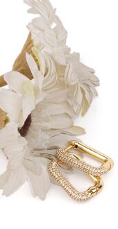 Marjin Voor Vrouw Earring Zirkoon Stony Geometrische Desing Goud Gekleurde Hoop Earring Jelewery Meisje Verjaardagsfeestje