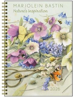 Marjolein Bastin Nature's Inspiration 12-Month 2026 Engagement Calendar - Marjolein Bastin