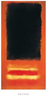 Mark Rothko - Untitled Kunstdruk 50x100cm