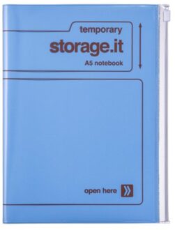 Mark's inc. notitieboek a5, blauw