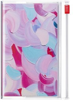 Mark's inc. notitieboek b7 geruit, roze