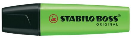 Markeerstift STABILO Boss Original 70/33 groen Transparant