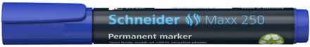 Marker Schneider Maxx 250 Permanent Beitelpunt Blauw