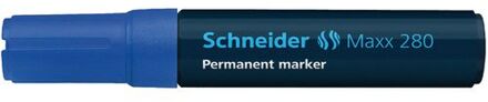 Marker Schneider Maxx 280 Permanent Beitelpunt Blauw
