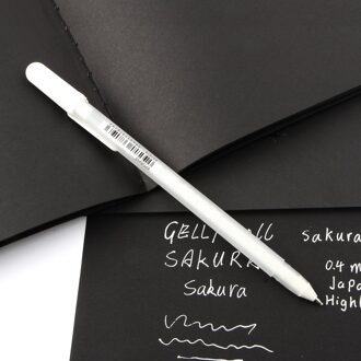 Markers Witte Markeerstift Kantoor School 0.8mm Schets Fine Liner Pen Scribble Pen Verf Art Markers (1 /2/4/8/20 stuks) 2stk