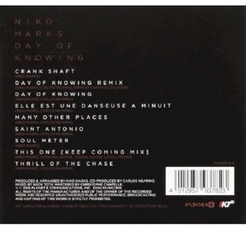 Marks Niko - Day Of Knowing