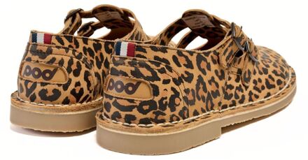 Marley Leren Dames Leoparden Schoenen Veelkleurig