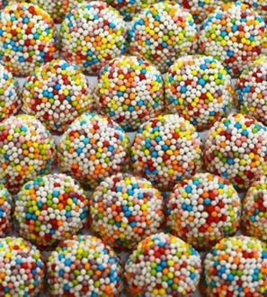 Marmalade berries in sprinkle multicolored Fini 100 gr.