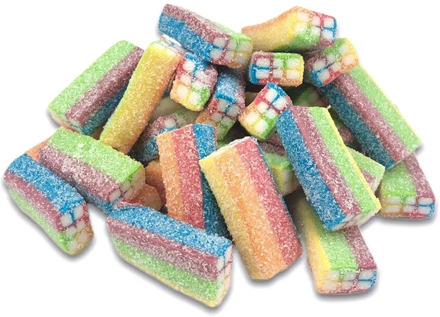 Marmalade blocks 6-color in sugar Damel 100 gr.