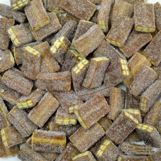 Marmalade blocks of cola sour in sugar Fini 100 gr.