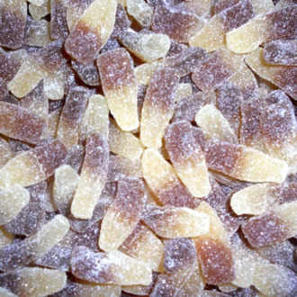 Marmalade bottle of cola in sugar candy plus 300 gr.