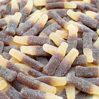 Marmalade cola bottle in sugar Jake 100 gr.