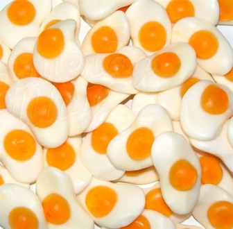 Marmalade eggs candy plus 100 gr.