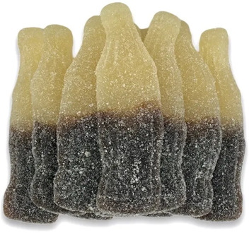 Marmalade giant cola bottle in sugar roypas 500 gr.