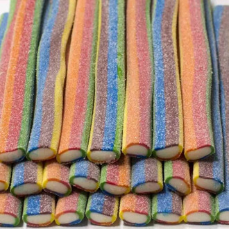 Marmalade giant sticks in sugar 6-color Damel 300 gr.