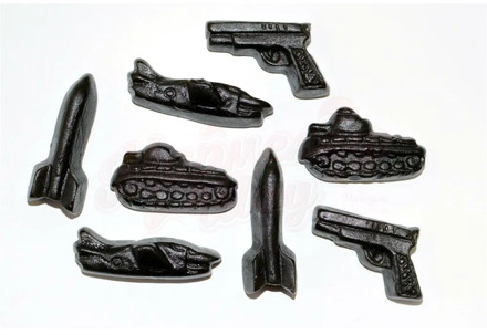 Marmalade licorice army dolber 100 gr.