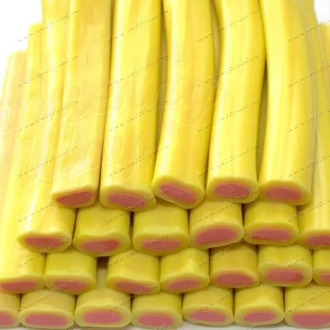 Marmalade logs giant strawberry banana Fini 100 gr.
