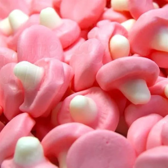 Marmalade mushrooms strawberry candy plus 100 gr.