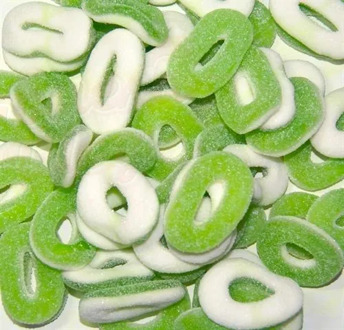 Marmalade rings apple candy plus 100 gr.