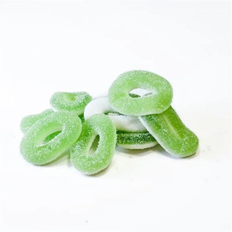 Marmalade rings apple candy plus 500 gr.