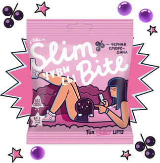 Marmalade slim bite feelers "black currant" 20 PCs x 20g bytes