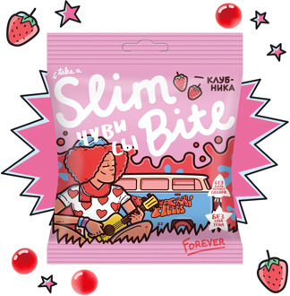 Marmalade slim bite sensual "strawberry" 20 PCs x 20g bytes