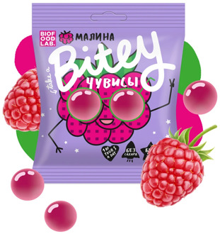 Marmalade slim bitey feelings "raspberry" 20 PCs x 20g baichi