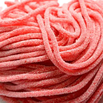 Marmalade spaghetti strawberry in sugar Fini 300 gr.