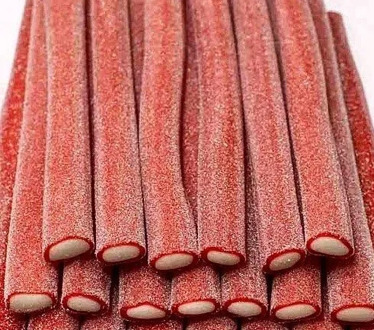 Marmalade sticks giant strawberry in sugar Damel 100 gr.