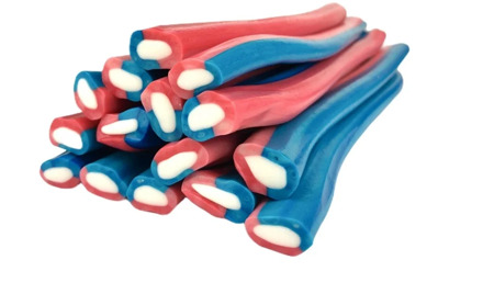 Marmalade sticks giant strawberry-raspberry Fini 500 gr.