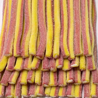 Marmalade sticks maxi strawberry banana in sugar Fini 100 gr.