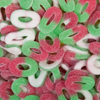 Marmalade watermelon rings Trolli 100 gr.