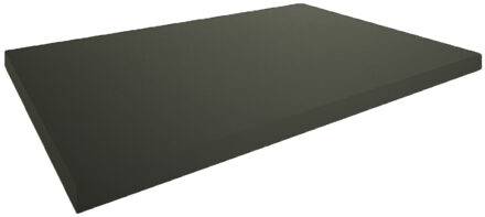 Marmaris afdekblad 60x46x2,5 cm, matzwart