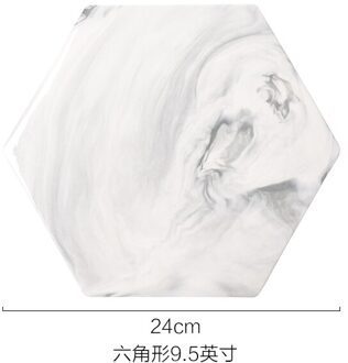 Marmer Kaas Snijplanken Decoratieve Gebak Plaat Dienblad Chopper Hakken Coaster Mad Pad Grijs Grote Ronde Rechthoek zeshoek 9.5 inches