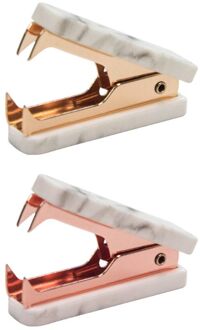 Marmer Patroon Nietje Remover Nordic Mini Jaw Extractor Nail Puller Briefpapier