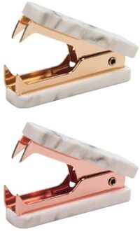 Marmer Patroon Nietje Remover Nordic Mini Jaw Extractor Nail Puller Kantoor School Briefpapier Bureau Accessoires