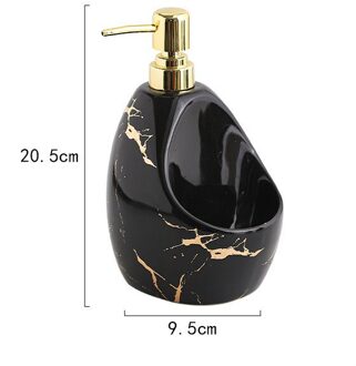 Marmeren Textuur Keramiek Zeepdispenser Hand Sanitizer Fles Fles Afwasmiddel Voor Keuken Badkamer Accessoires Keramische Lotion L-002