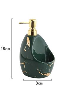 Marmeren Textuur Keramiek Zeepdispenser Hand Sanitizer Fles Fles Afwasmiddel Voor Keuken Badkamer Accessoires Keramische Lotion S-003