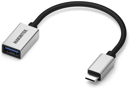 Marmitek Adapter USB type C naar USB-A USB Hub Zwart