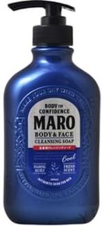 Maro Men Body & Face Cleansing Soap Cool 400ml