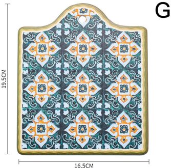 Marokkaanse Keramische Trivet Pannenlap Antislip Isolatie Pot Pad Mok Kurk Mat Kurk Houder Kom Onderzetters JDH88 G
