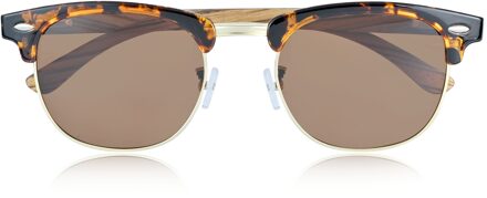 Marokopa gepolariseerde zonnebril - Zebra/Bruin