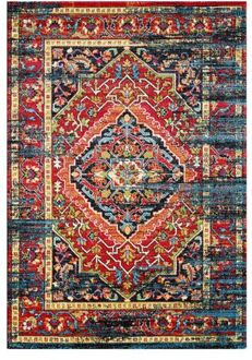 Marrakech Vloerkleed Zwart / Multi Laagpolig - 120x170 CM