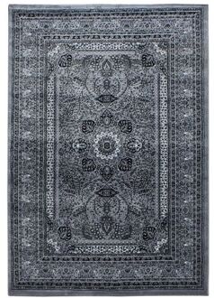 Marrakesh Nahal Oosters Vloerkleed Grijs Laagpolig - 120x170 CM